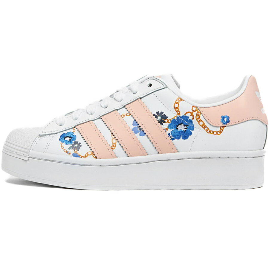ADIDAS ORIGINALS アディダス オリジナルス SUPERSTAR BOLD W "WHITE PINK" スーパースター ボールド レディースサイズモデル "ホワイト ピンク" レディース スニーカー WHITE/PINK ホワイト/ピンク FW2547【海外展開 日本未入荷】のサムネイル