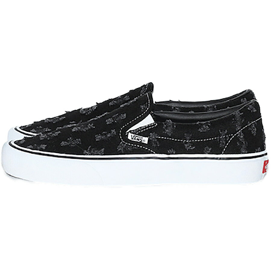 VANS oY SUPREME X SLIP-ON 'BLACK HOLE PUNCH DENIM' Vv[~Xbv I 