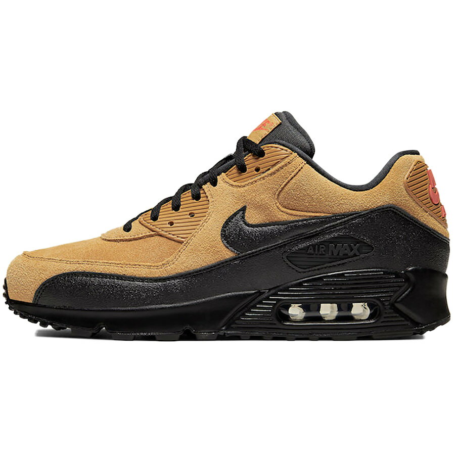 NIKE iCL AIR MAX 90 'WHEAT BLACK' GA }bNX 90 