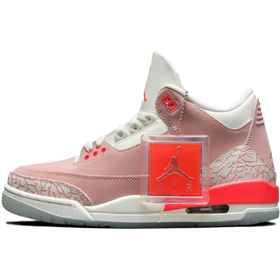 NIKE iCL WMNS AIR JORDAN 3 RETRO 'RUST PINK' fB[XTCYf GA W[_ 3 g 