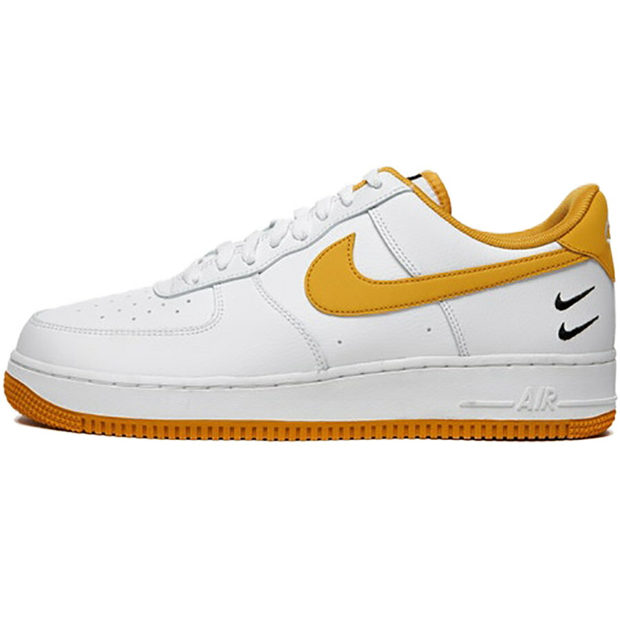 NIKE ナイキ AIR FORCE 1 '07 LV8 'DOUBLE SWOOSH - WHITE LIGHT GINGER' エア フォース ワン エレベイト 