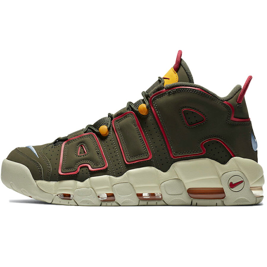 NIKE ナイキ AIR MORE UPTEMPO 039 CARGO KHAKI 039 エア モア アップテンポ カーゴ カーキ メンズ スニーカー CARGO KHALI/LIGHT MARINE DH0622-300【海外展開 日本未入荷】