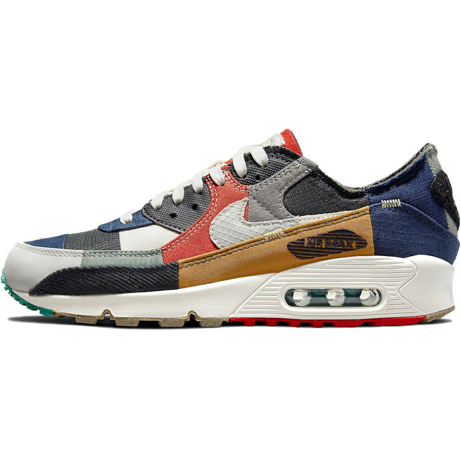 NIKE ナイキ WMNS AIR MAX 90 QS 'LEGACY' レディースサイズモデル エア マックス 90 クイックストライク "レガシー" レディース メンズ スニーカー COLLEGE NAVY/LIGHT BONE-SAIL-CHILE RED DJ4878-400