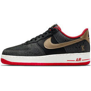 NIKE ナイキ AIR FORCE 1 '07 LX 'SPADES' エア フォース ワン "スペード" メンズ スニーカー BLACK/METALLIC GOLD-UNIVERSITY RED DJ5184-001【海外展開 日本未入荷】