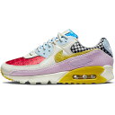 NIKE ナイキ WMNS AIR MAX 90 'PATCHWORK' レディースサイズモデル エア マックス 90 "パッチワーク" レディース メンズ スニーカー WHITE/LAVENDER/YELLOW-MULTI DM8075-100