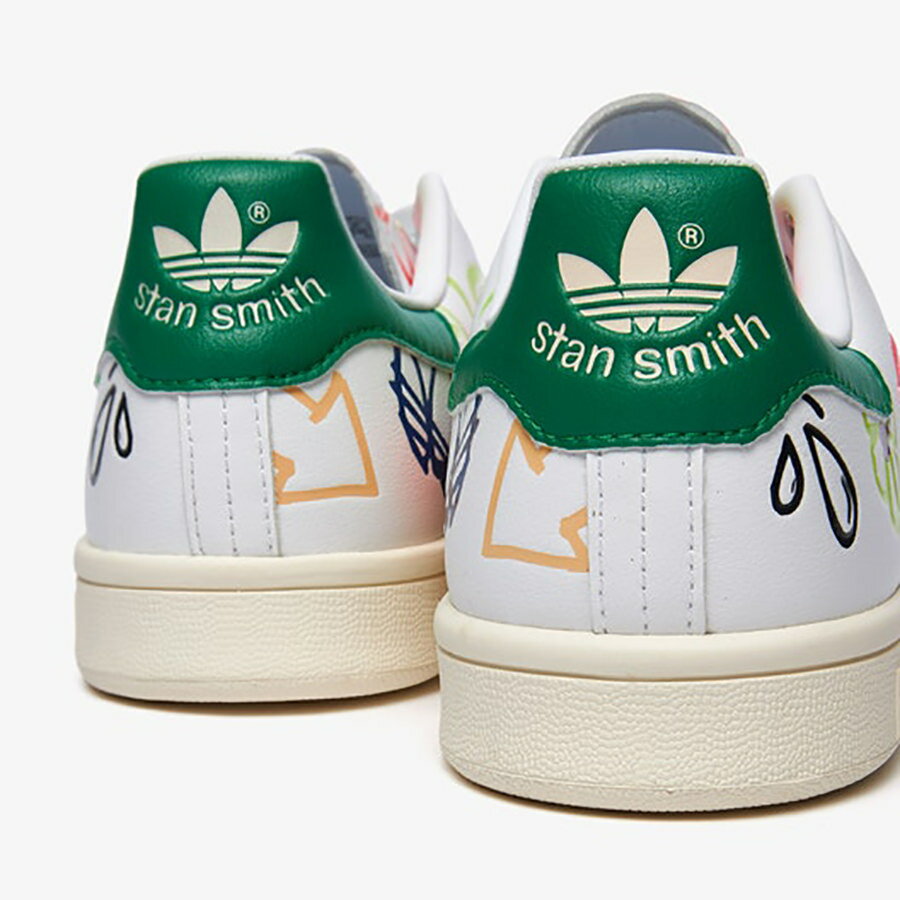 ADIDAS ORIGINALS アディダス オリジナルス WMNS STAN SMITH 'LARGE DOODLES' レディースサイズモデル スタン スミス 