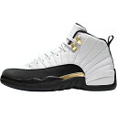 NIKE ナイキ AIR JORDAN 12 RETRO GS 'ROYALTY' キッズサイズモデル エアジョーダン 12 レトロ "ロイヤリティ" キッズ レディース スニーカー WHITE/BLACK/METALLIC GOLD 153265-170