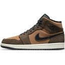 NIKE ナイキ AIR JORDAN 1 MID SE 'EARTH TONE' エア ジョーダン 1 ミッド SE 'アース トーン' メンズ レディース スニーカー DARK CHO..