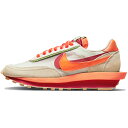 NIKE ナイキ SACAI X CLOT X LDWAFFLE 039 NET ORANGE BLAZE 039 サカイ × クロット × ナイキ LDワッフル 039 ネット オレンジブレイズ 039 メンズ レディース スニーカー NET/ORANGE BLAZE/DEEP RED/GREEN BEAN DH1347-100【限定完売モデル】