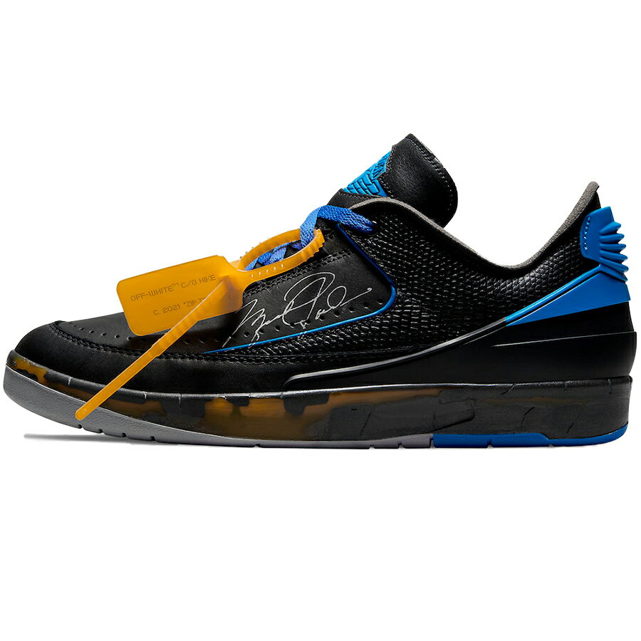 NIKE ナイキ OFF-WHITE X AIR JORDAN 2 RETRO LOW SP 039 BLACK VARSITY ROYAL 039 オフホワイト X エア ジョーダン 3 レトロ ロー SP 039 ブラック バーシティ ロイヤル 039 メンズ レディース スニーカー BLACK/VARSITY ROYAL DJ4375-004【限定完売モデル】