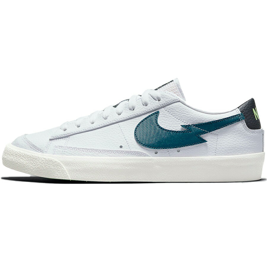 NIKE ナイキ BLAZER LOW 77 SPLIT SWOOSH AQUAMARINE ブレーザー ロー 77 スプリット スウッシュ アクアマリン メンズ レディース スニーカー WHITE/LIME GLOW/OFF-NOIR/AQUAMARINE DJ6895-100…