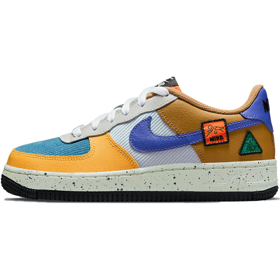 NIKE iCL AIR FORCE 1 GS 'ACG - STARFISH' LbYTCYf GA tH[X 1 'ACG X^[tBbV' LbY fB[X Xj[J[ UNIVERSITY GOLD/LIGHT BONE/STARFISH/LAPIS DO4657-740yCOWJ {ׁz