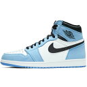 NIKE iCL AIR JORDAN 1 RETRO HIGH OG 'UNIVERSITY BLUE' GA W[_ 1 g nC OG 'jo[VeB u[' Y fB[X Xj[J[ WHITE/UNIVERSITY BLUE/BLACK 555088-134y芮fz