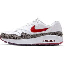 NIKE ナイキ AIR MAX 1 GOLF NRG 039 HABANERO RED 039 エア マックス 1 ゴルフ NRG 039 ハバネロ レッド 039 メンズ レディース スニーカー WHITE/CEMENT GREY/BLACK/HABANERO RED BQ4804-101【海外展開 日本未入荷】