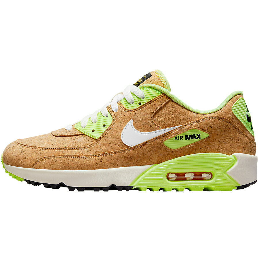 NIKE ナイキ AIR MAX 90 GOLF NRG 'CORK' エア マックス 90 ゴルフ NRG 'コルク' メンズ レディース スニーカー BEECHTREE/BARELY VOLT/BLACK/SAIL DC4932-200【限定完売モデル】