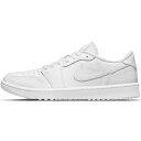 NIKE ナイキ AIR JORDAN 1 LOW GOLF TRIPLE WHITE エアジョーダン1 ロー ゴルフ トリプル ホワイト メンズ レディース スニーカー WHITE/WHITE/WHITE DD9315-101【限定完売モデル】