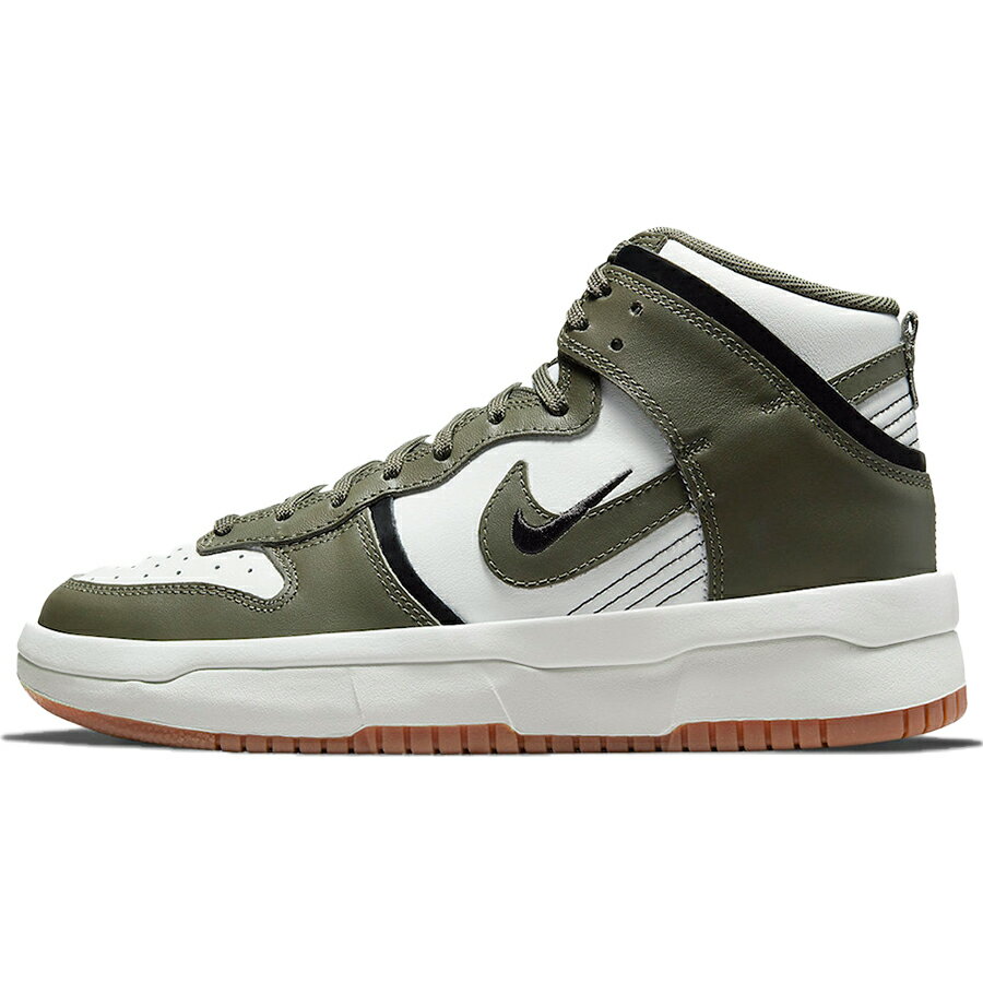 NIKE ナイキ WMNS DUNK HIGH UP 039 CARGO KHAKI 039 ウィメンズサイズモデル ダンク ハイ アップ 039 カーゴ カーキ 039 レディース メンズ スニーカー SUMMIT WHITE/BLACK/CARGO KHAKI DH3718-103【海外展開 日本未入荷】