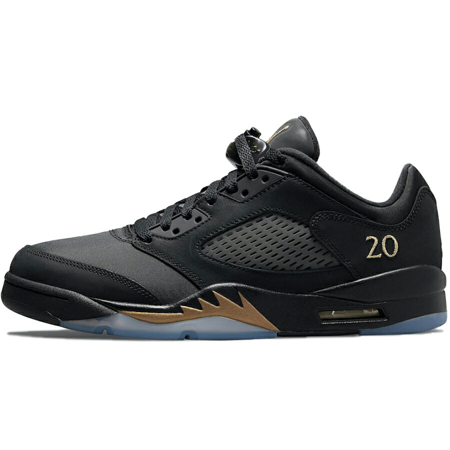 NIKE ナイキ AIR JORDAN 5 LOW WINGS CLASS OF 2020-2021 エアジョーダン 5 ロー ウィングス クラス オブ 2020-2021 メンズ レディース スニーカー BLACK/METALLIC GOLD DJ1094-001【海外展開 日本未入荷】