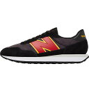 NEW BALANCE j[oX 237V1 'BLACK WITH RED PEPPER AND SAFFRON' 237V1 'ubN EBY bh ybp[ Ah Tt' Y fB[X Xj[J[ BLACK /RED PEPPER/SAFFRON MS237ASRyCOWJ {ׁz