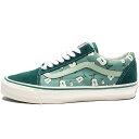 VANS バンズ UNDEFEATED × VAULT OG OLD SKOOL LX 039 U-MANBISTRO GREEN 039 アンディフィーテッド × ヴァンズ OG オールド スクール LX グリーン メンズ レディース スニーカー BISTRO GREEN/MARSH MALLOW VN0A4P3X7AF【限定モデル】