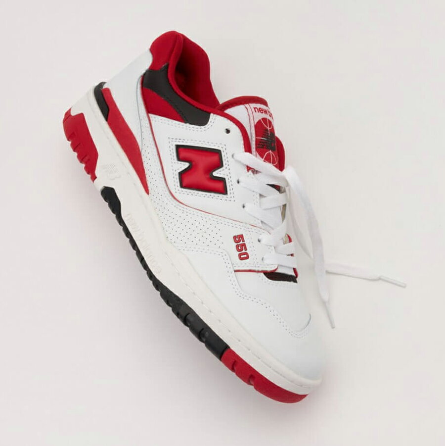 NEW BALANCE ニューバランス 550 'WHITE TEAM RED' 550 'ホワイト チーム レッド' メンズ レディース スニーカー WHITE/ TEAM RED BB550SE1【限定完売モデル】