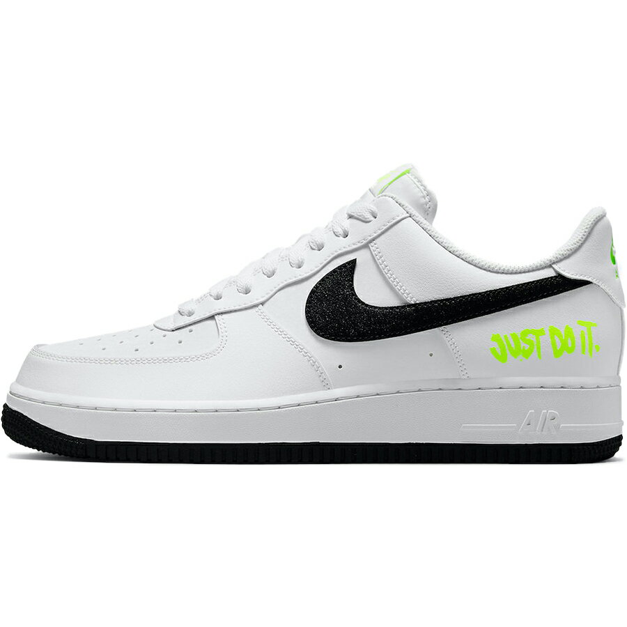 NIKE ナイキ AIR FORCE 1 LOW 039 JUST DO IT - WHITE VOLT 039 エア フォース 1 039 ジャスト ドゥ イット ホワイト ボルト 039 メンズ レディース スニーカー WHITE/VOLT/BLACK DJ6878-100【海外展開 日本未入荷】