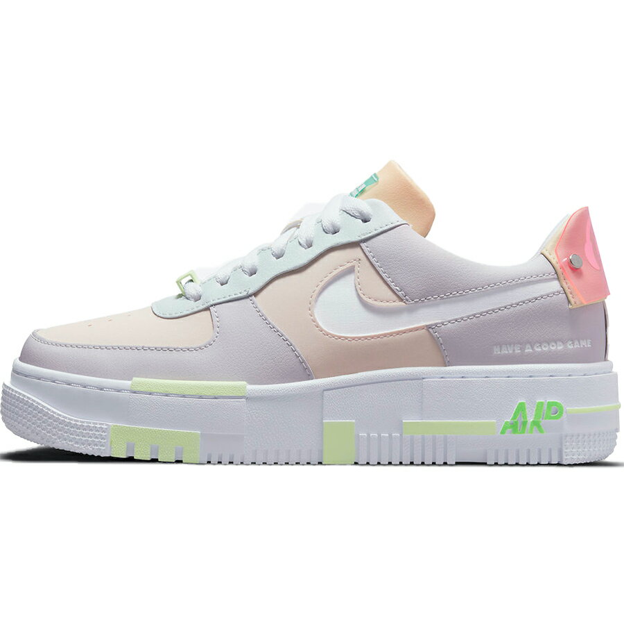 NIKE iCL WMNS AIR FORCE 1 PIXEL 'HAVE A GOOD GAME' EBYTCYf GA tH[X 1 sNZ 'nu A Obh Q[' fB[X Y Xj[J[ VENICE/WHITE/GREEN STRIKE/WHITE DO2330-511yCOWJ {ׁz