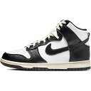 NIKE ナイキ WMNS DUNK HIGH 'VINTAGE BLACK' ウィメンズサイズモデル ダンク ハイ 'ヴィンテージ ブラック' レディース メンズ スニーカー BLACK/ WHITE DQ8581-100【限定完売モデル】