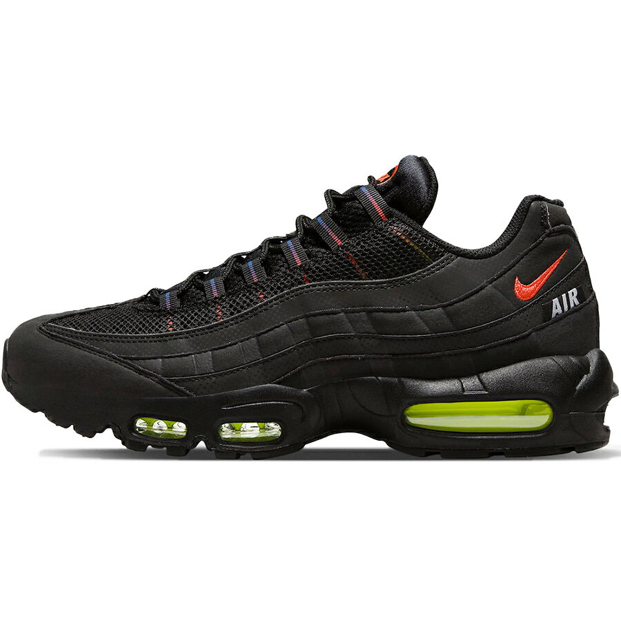 NIKE ナイキ AIR MAX 95 'BLACK REFLECTIVE VOLT' エア マックス 95 'ブラック リフレクティブ ボルト' メンズ レディース スニーカー BLACK/VOLT/BLUE CRYSTAL/BRIGHT CRIMSON DR8604-001【海外展開 日本未入荷】