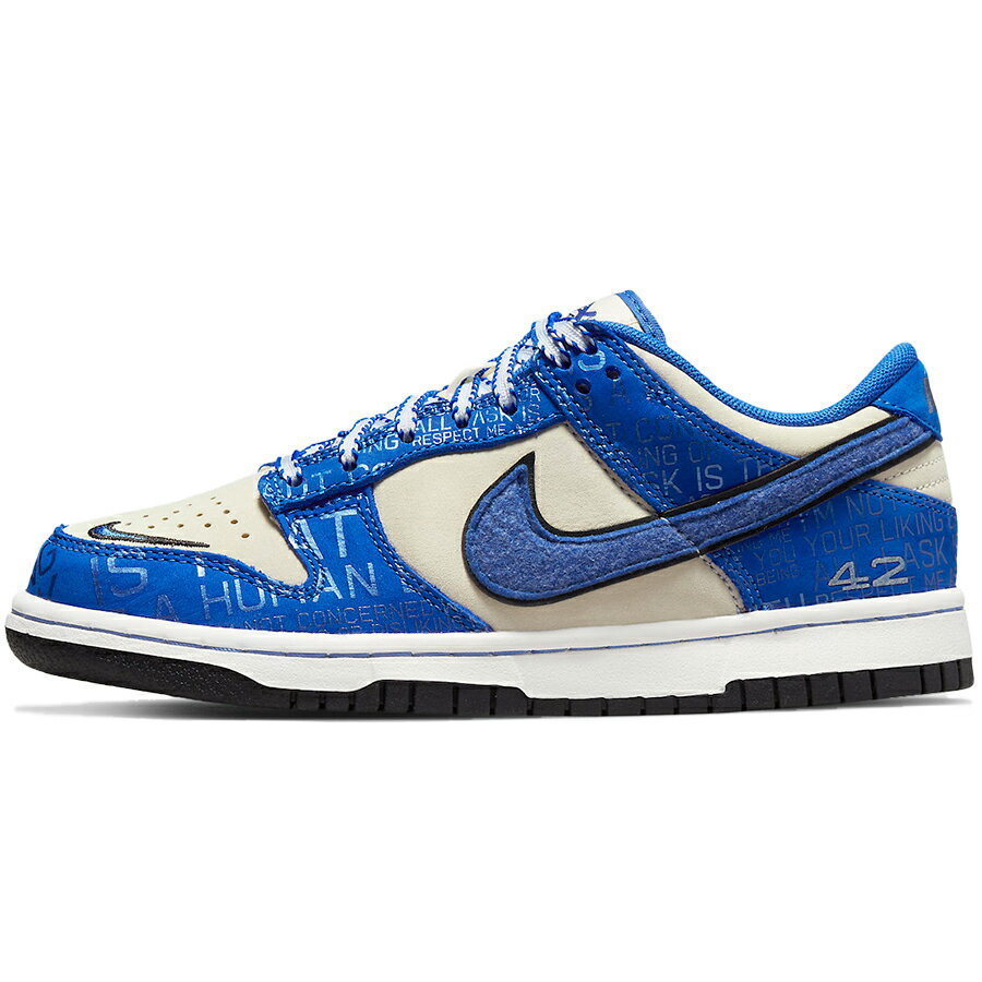 NIKE ナイキ DUNK LOW GS 'JACKIE ROBINSON' キッズサイズモデル ダンク ロー "ジャッキー・ロビンソン" キッズ レディース スニーカー RACER BLUE/RACER BLUE COCONUT DV2203-400