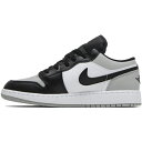 NIKE ナイキ AIR JORDAN 1 LOW GS 'LIGHT SMOKE GREY' キッズサイズモデル エアジョーダン1 ロー "ライト スモーク グレー" キッズ レディース スニーカー LIGHT SMOKE GREY/BLACK/WHITE 553560-052