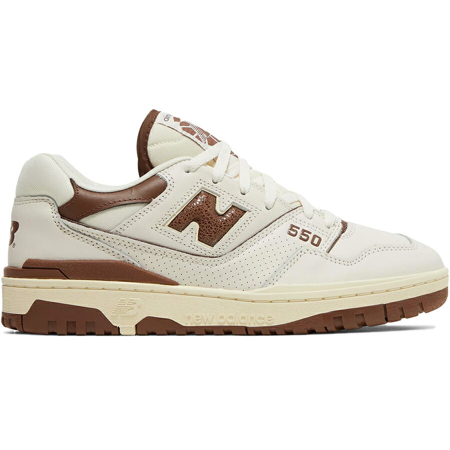 NEW BALANCE ニューバランス AIM_ LEON DORE X 550 'BROWN' エメ レオン ドレ × 550 'ブラウン' メンズ レディース スニーカー WHITE/BROWN BB550AB1