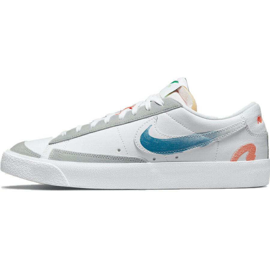 NIKE ナイキ MAYUMI YAMASE X BLAZER LOW '77 FLYLEATHER 'EARTH DAY' マユミ ヤナセ X ブレーザー ロー '77 フライレザー'アース デー' メンズ レディース スニーカー WIHTE/WHITE/WHITE DM0882-100【限定完売モデル】