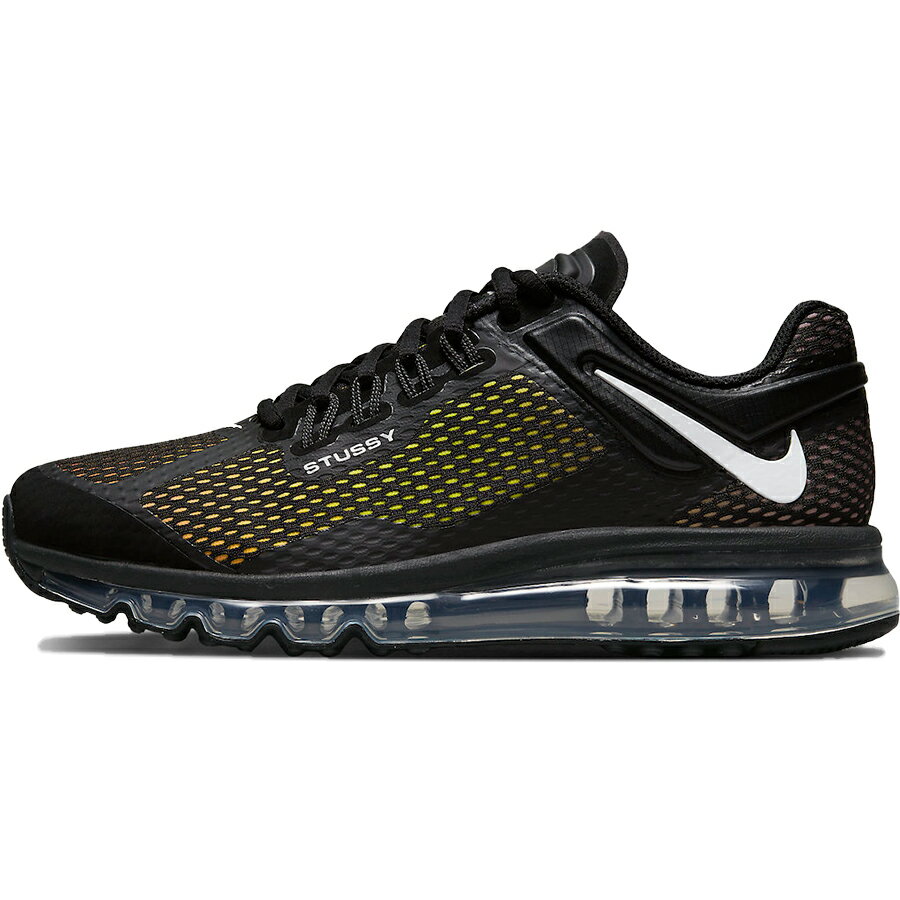 NIKE ナイキ STUSSY X AIR MAX 2013 039 BLACK 039 ステューシー × ナイキ エアマックス2013 039 ブラック 039 メンズ レディース スニーカー BLACK/WHITE/BLACK DO2461-001【限定完売モデル】