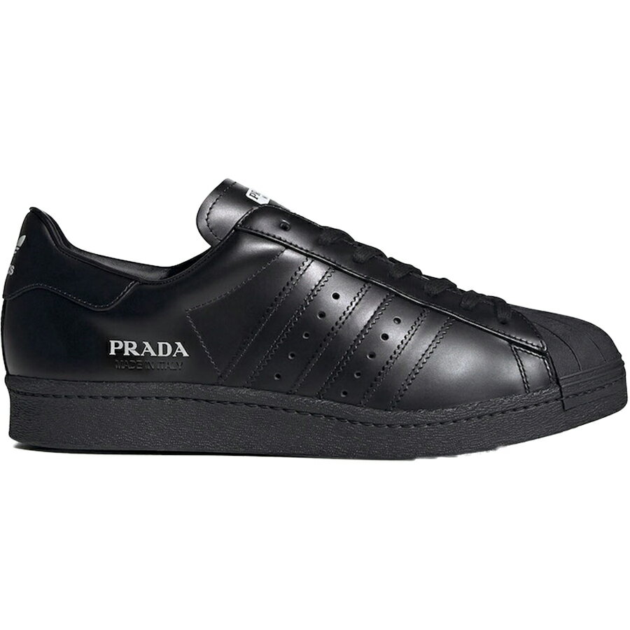 プラダ ADIDAS ORIGINALS アディダス オリジナルス PRADA X SUPERSTAR 'CORE BLACK' プラダ X スーパースター 'コア ブラック' メンズ レディース スニーカー CORE BLACK/CORE BLACK/CORE BLACK FW6679【限定完売モデル】