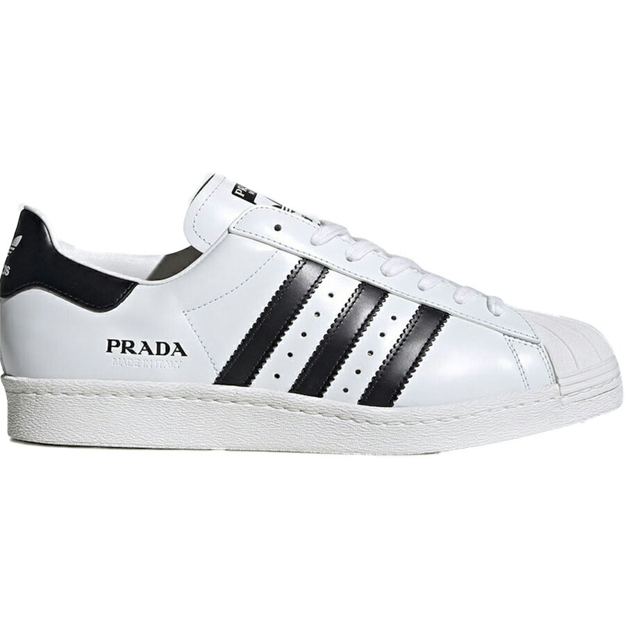 アディダス ADIDAS ORIGINALS アディダス オリジナルス PRADA X SUPERSTAR 'WHITE BLACK' プラダ X スーパースター 'ホワイト ブラック' メンズ レディース スニーカー CORE WHITE/CORE BLACK/CORE WHITE FW6680【限定完売モデル】