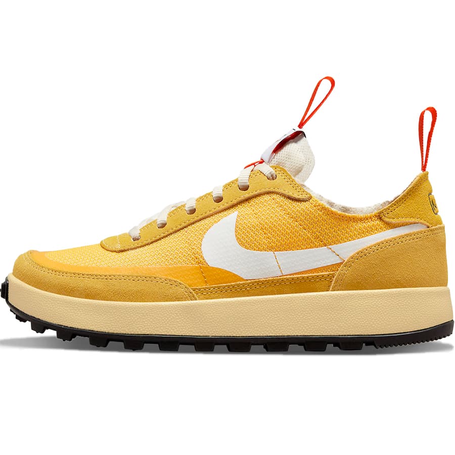 NIKE ナイキ TOM SACHS X WMNS NIKECRAFT GENERAL PURPOSE SHOE 'ARCHIVE' ウィメンズサイズモデル トム・サックス × ナイキクラフト ジェネラル パーパス シュー 'アーカイブ' レディース メンズ スニーカー DARK SULFUR/WHITE/LIGHT CREAM DA6672-700【限定完売モデル】