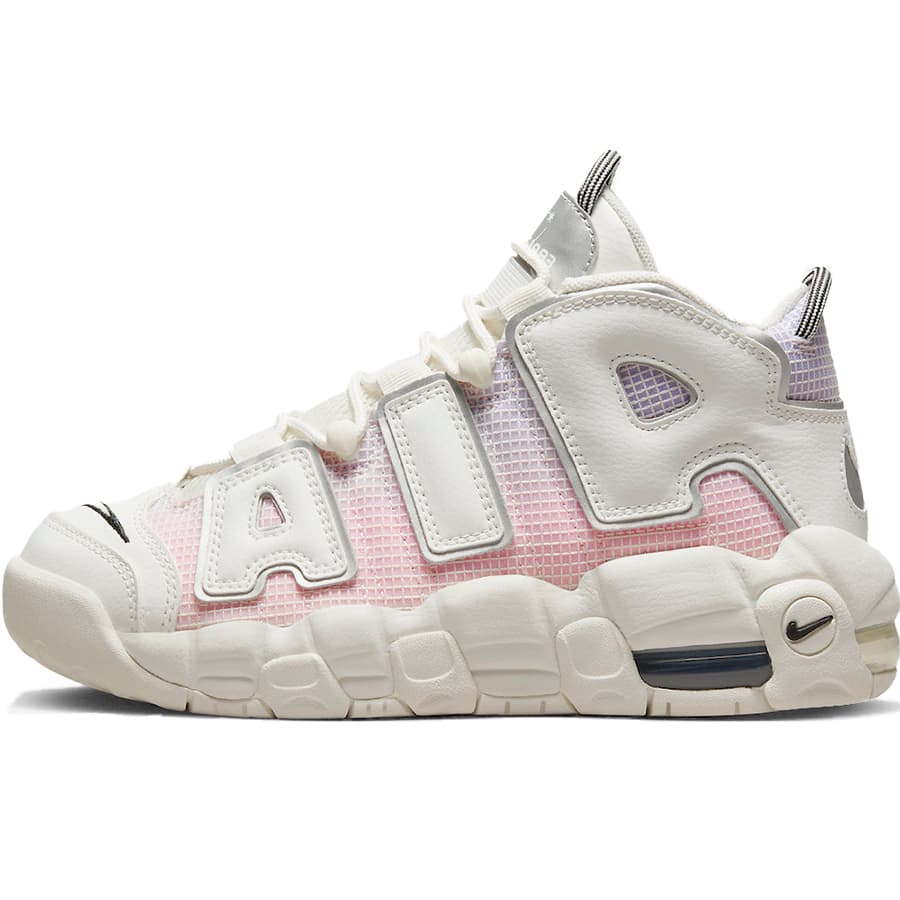 NIKE ナイキ AIR MORE UPTEMPO '96 GS 'THANK YOU, WILSON' キッズサイズモデル エア モア アップテンポ '96 'サンキュー ウィルソン' キッズ レディース スニーカー SAIL/LIGHT THISTLE/PINK FOAM/BLACK DQ0514-100