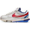 NIKE ナイキ SACAI X CORTEZ 4.0 039 OG WHITE AND UNIVERSITY RED 039 サカイ × コルテッツ 4.0 OG ホワイト アンド ユニバーシティレッド メンズ レディース スニーカー WHITE/VARSITY RED/VARSITY ROYAL DQ0581-100【限定完売モデル】