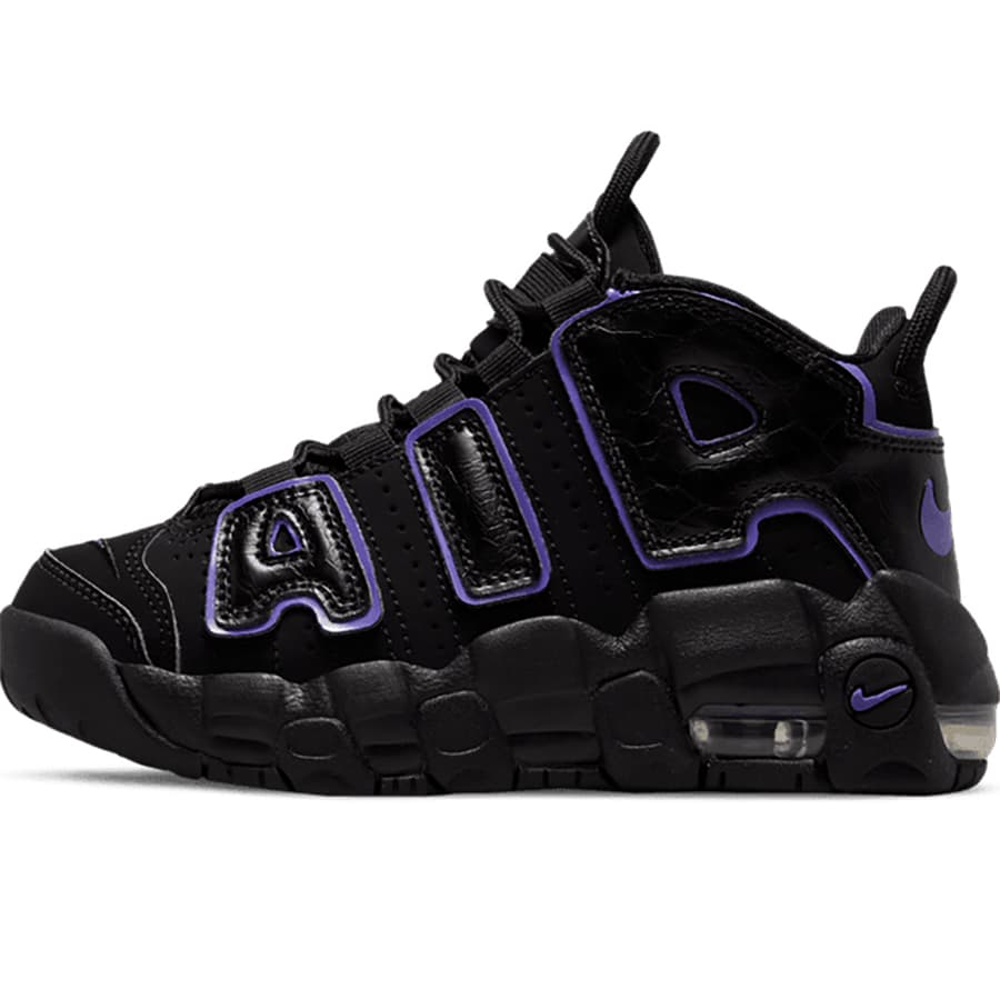 NIKE ナイキ AIR MORE UPTEMPO GS 039 96 039 BLACK ACTION GRAPE 039 キッズサイズモデル エア モア アップテンポ 039 96 039 ブラック アクション グレープ 039 キッズ レディース スニーカー BLACK/BLACK/METALLIC GOLD/ACTION GRAPE DX5954-001【海外展開 日本未入荷】