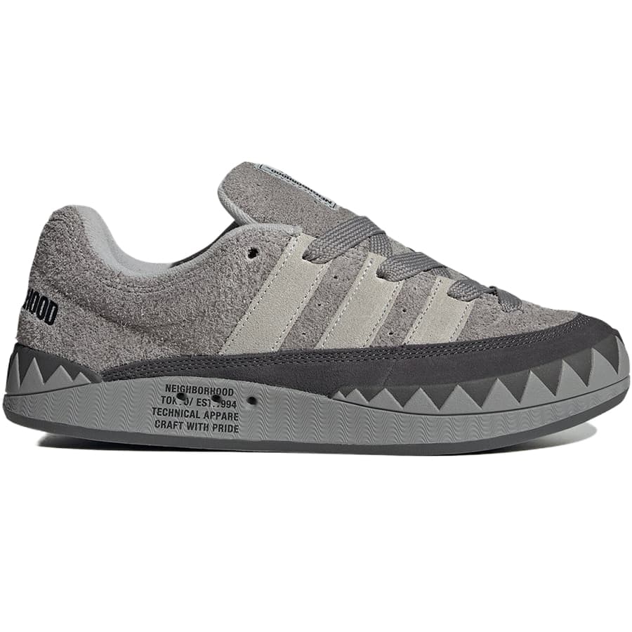 ADIDAS ORIGINALS アディダス オリジナルス NEIGHBORHOOD X ADIMATIC 039 GREY 039 ネイバーフッド × アディマティック グレー メンズ レディース スニーカー SOLID GREY/STONE/DGH SOLID GREY HP6771【限定完売モデル】