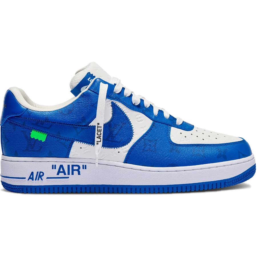 NIKE ナイキ LOUIS VUITTON X AIR FORCE 1 LOW 'WHITE TEAM ROYAL' ルイ ヴィトン X エア フォース 1 ロー 'ホワイト チーム ロイヤル' メンズ レディース スニーカー WHITE/TEAM ROYAL LVNAFBLUE【限定完売モデル】