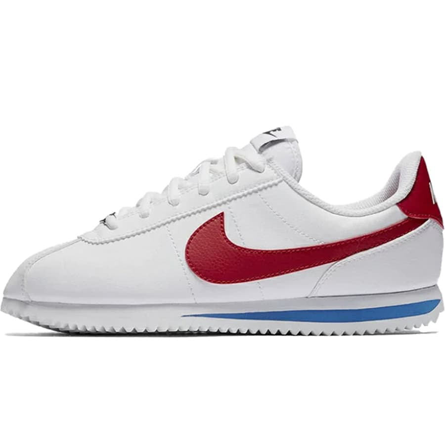 NIKE ナイキ CORTEZ BASIC SL GS 'FORREST GUMP' キッズサイズモデル コルテッツ ベーシック SL 'フォレスト ガンプ' キッズ レディース スニーカー WHITE/VARSITY RED 904764-103【海外展開 日本未入荷】