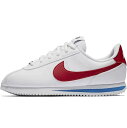 NIKE ナイキ CORTEZ BASIC SL GS 'FORREST GUMP' キッズサイズモデル コルテッツ ベーシック SL 'フォレスト ガンプ' キッズ レディース スニーカー WHITE/VARSITY RED 904764-103