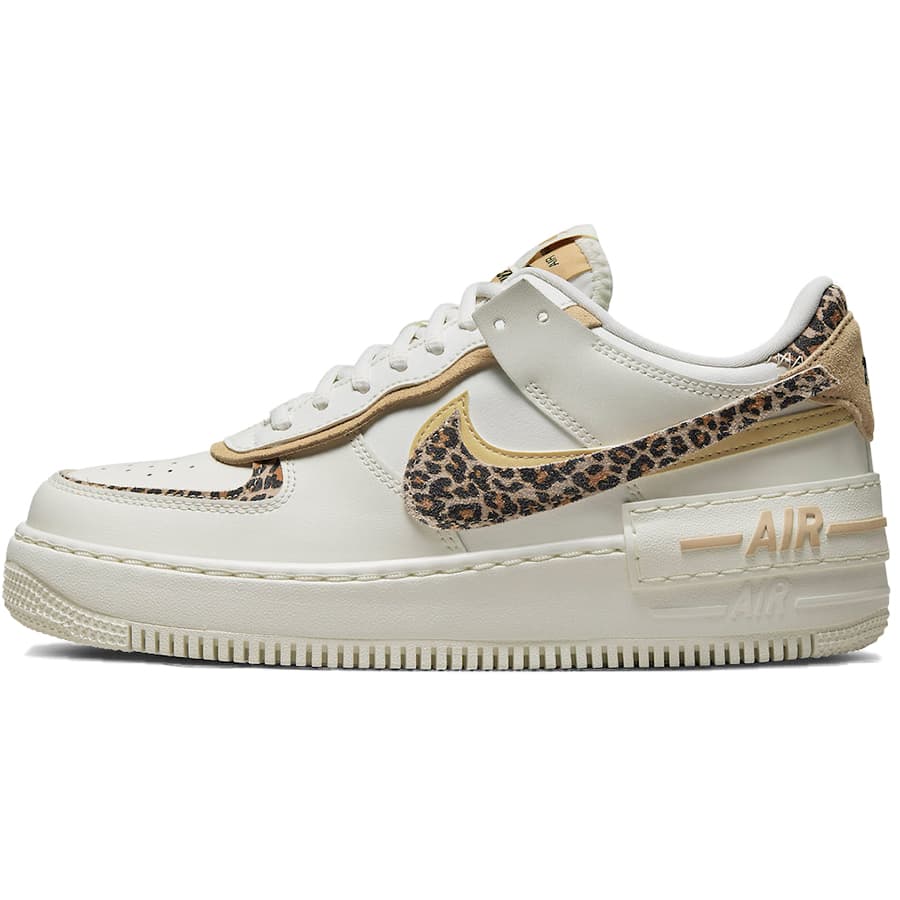 NIKE ナイキ WMNS AIR FORCE 1 SHADOW 039 LEOPARD 039 ウィメンズサイズモデル エア フォース 1 シャドウ 039 レオパード 039 レディース メンズ スニーカー SAIL/SESAME/BLACK/MULTI-COLOR CI0919-120【海外展開 日本未入荷】