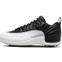 NIKE ナイキ AIR JORDAN 12 LOW GOLF 039 PLAYOFFS 039 エア ジョーダン 12 ロー ゴルフ プレイオフ メンズ レディース スニーカー BLACK/VARSITY RED/METALLIC SILVER/WHITE DH4120-010【限定完売モデル】