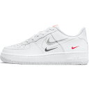 NIKE ナイキ AIR FORCE 1 LOW GS 039 MULTI-SWOOSH 039 キッズサイズモデル エア フォース 1 ロー 039 マルチ スウッシュ 039 キッズ レディース スニーカー WHITE/PARTICLE GREY/PHOTON DUST/BRIGHT CRIMSON DO6486-100【海外展開 日本未入荷】