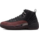 NIKE ナイキ A MA MANIERE X WMNS AIR JORDAN 12 RETRO SP 'BLACK' ウィメンズサイズモデル ア マ マニエール × エアジョーダン 12 'ブラック' レディース メンズ スニーカー BLACK/BLACK/BURGUNDY CRUSH DV6989-001