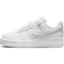 NIKE ナイキ WMNS AIR FORCE 1 '07 'REPTILIAN LEATHER' ウィメンズサイズモデル エア フォース 1 '07 'レプティリアン レザー' レディース メンズ スニーカー WHITE/METALLIC GOLD/SUMMIT WHITE/WHITE DZ4711-100【海外展開 日本未入荷】