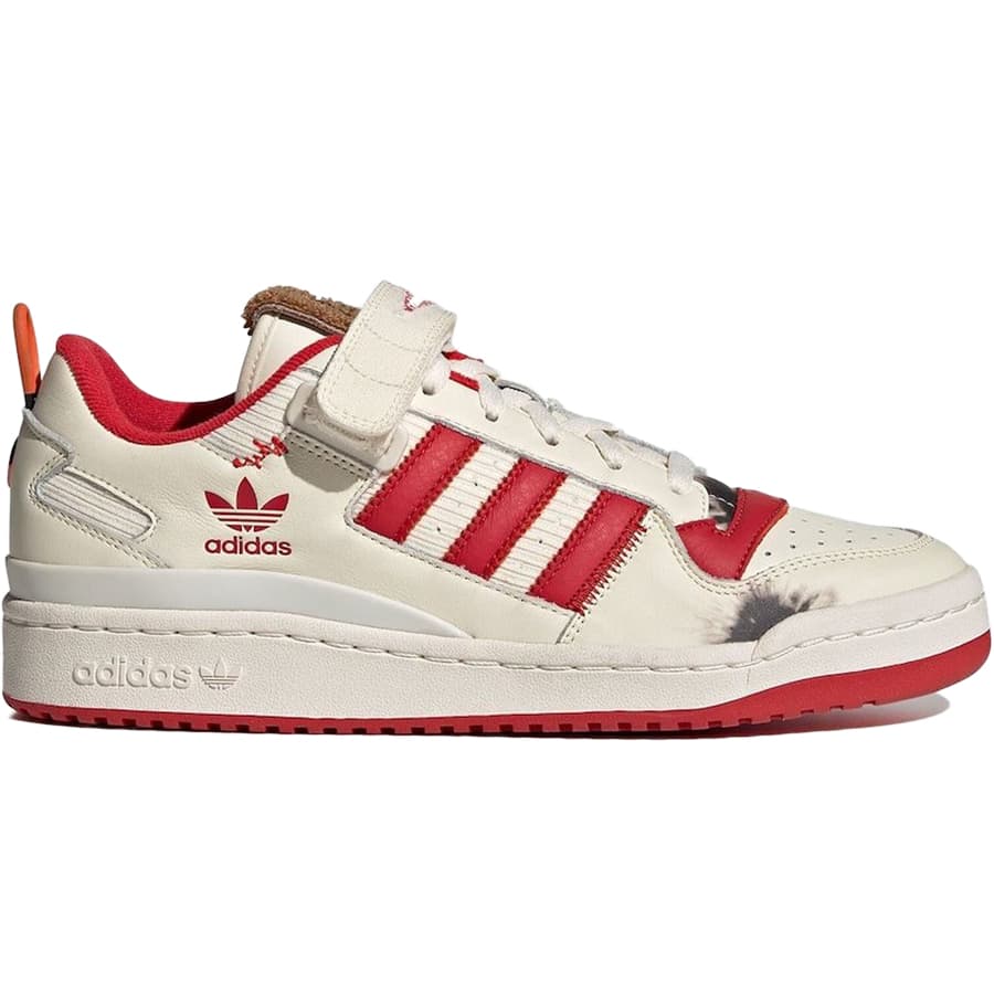 ADIDAS ORIGINALS アディダス オリジナルス FORUM LOW HOME ALONE フォーラム ロー ホームアローン メンズ レディース スニーカー CREAM WHITE/COLLEGIATE RED/OFF WHITE GZ4378【限定完売モデル】